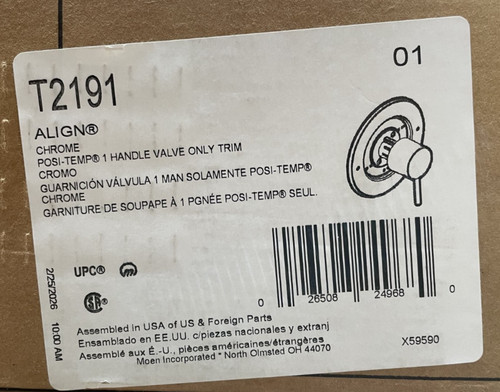 Moen t2191 align - t2191, posi-temp(r)
